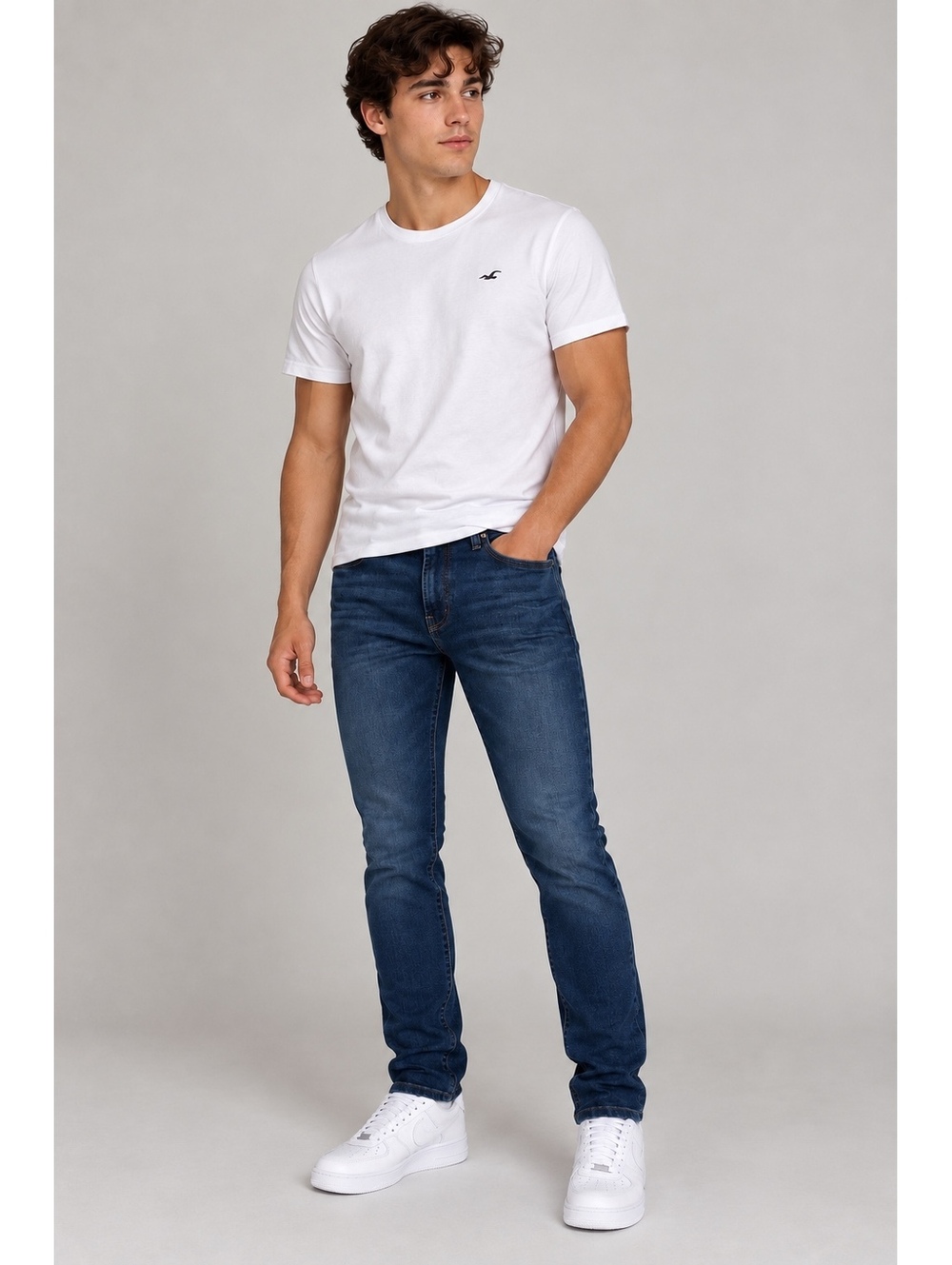 Hollister Epic Flex Skinny Jeans Men’s W31 L32 Dark Wash Stretch Denim